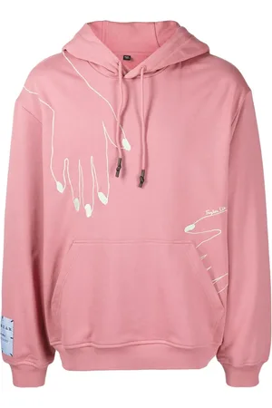 Alexander McQueen Handsy cotton hoodie