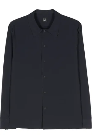 Xacus Press-stud longsleeved shirt