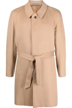 corneliani Textured style tie waist coat