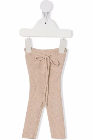 Babe And Tess Knit ribbed leggings