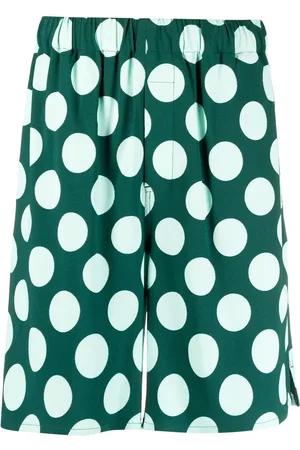 Ami Polka dot Bermuda shorts