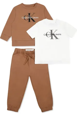 Calvin Klein Logo-embroidered tracksuit