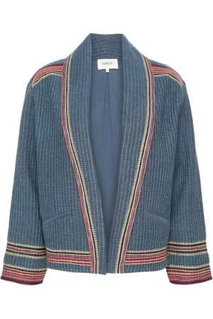 Bash Ciago striped cotton jacket