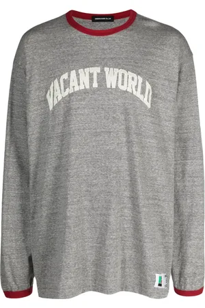 UNDERCOVER Slogan-print long-sleeved T-shirt