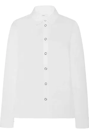 ROSETTA GETTY Organza press-stud shirt
