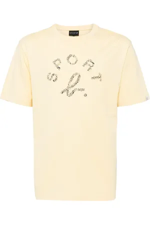 AGNÈS B. Logo-print cotton T-shirt