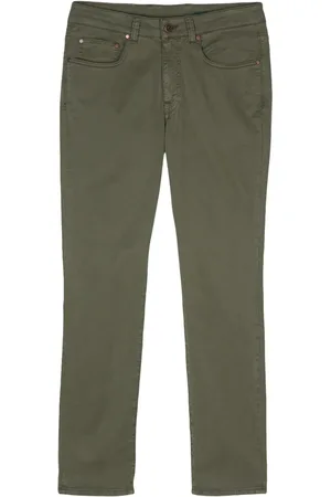 Boglioli Twill tapered trousers