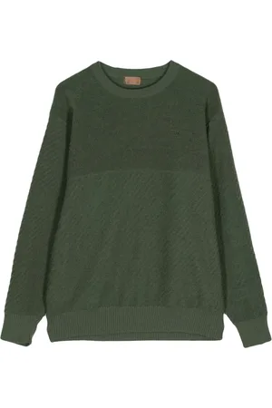 Saint Laurent Striped wool jumper