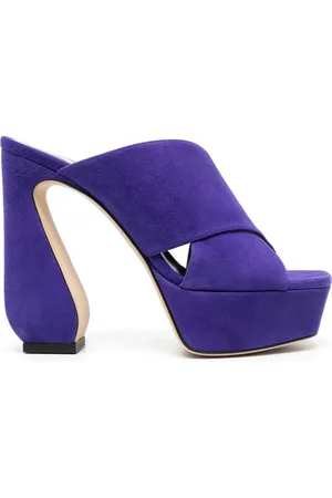 SI ROSSI 135mm slip-on sandals
