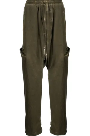 11 BY BORIS BIDJAN SABERI Drawstring-waist track pants
