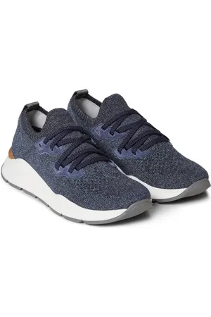 Brunello Cucinelli Lace-up fabric sneakers