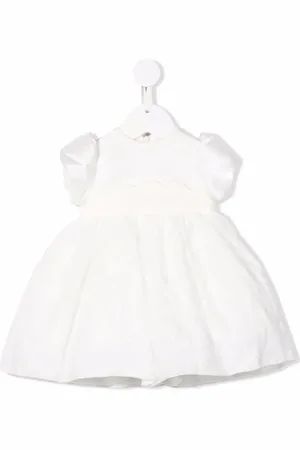 LA STUPENDERIA Puff-sleeve flared dress