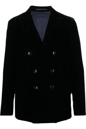 Giorgio Armani Double-breasted peaked blazer