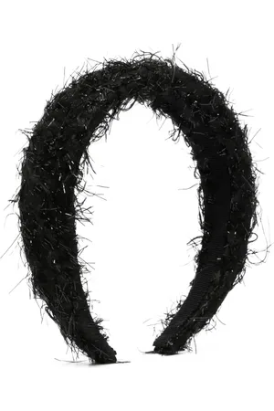MONNALISA Frayed-effect headband