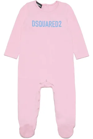 Dsquared2 Logo-print crew-neck babygrow