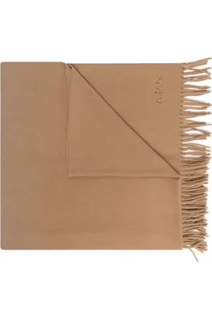 A.P.C. Fringe-hem scarf