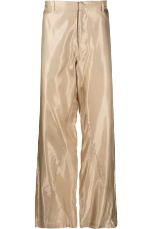 Bianca Saunders Wide-leg silk trousers
