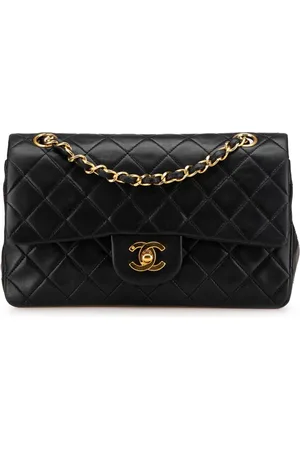 CHANEL 1989-1991 Small Classic Lambskin Double Flap shoulder bag