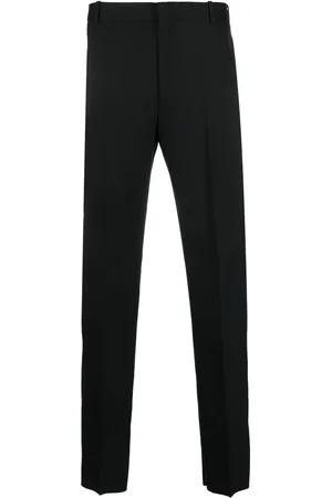 Alexander McQueen Slim-cut tailored trousers