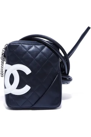 CHANEL 2004-2005 Cambon line mini zipped crossbody bag