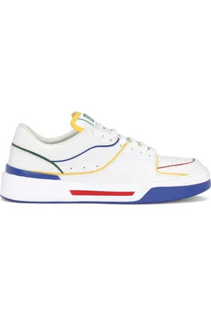 Dolce & Gabbana New Roma contrast-trimmed sneakers