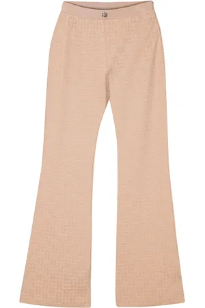 Givenchy 4G-jacquard flared trousers