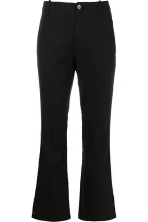 Uma Raquel Davidowicz Mid-rise flared cropped trousers