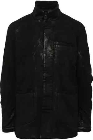 11 BY BORIS BIDJAN SABERI Mock-neck chest-pocket jacket