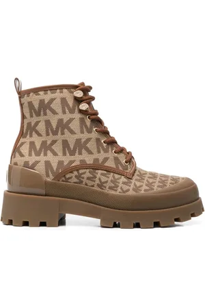 Michael Kors Payton logo-print ankle boots