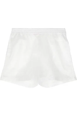 WALTER VAN BEIRENDONCK Floral-jacquard satin shorts