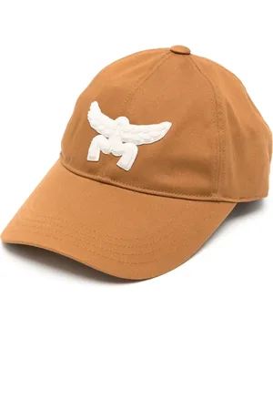 MCM Essential logo-appliqué cotton baseball cap