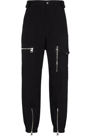 Alexander McQueen Zip-detailing tapered trousers