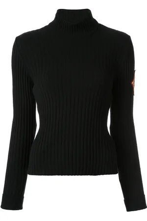 CHANEL 1990s roll neck cashmere jumper
