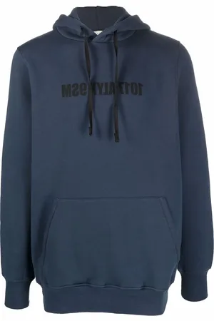 1017 ALYX 9SM Reverse logo-print rib-trimmed hoodie