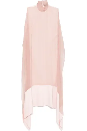 ALAINPAUL Chiffon midi dress