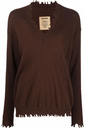 UMA WANG V-neck cashmere jumper