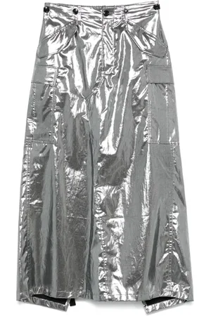 JUNYA WATANABE Ciré maxi skirt