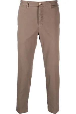Incotex Low-rise straight-leg trousers