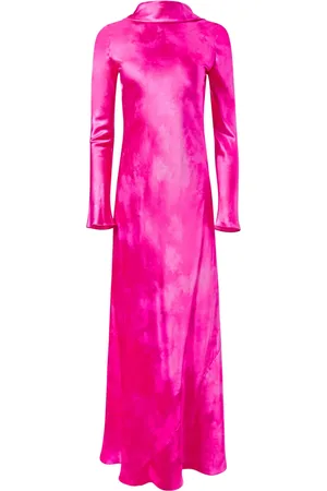 Alejandra Alonso Rojas Cowl-back silk gown