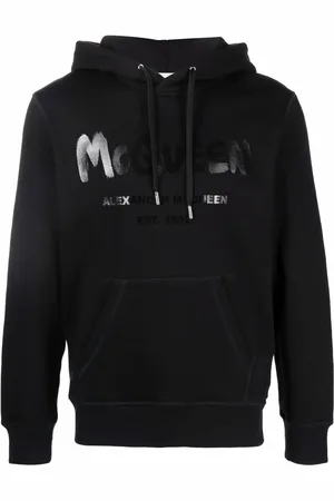 Alexander McQueen Graffiti logo-print hoodie