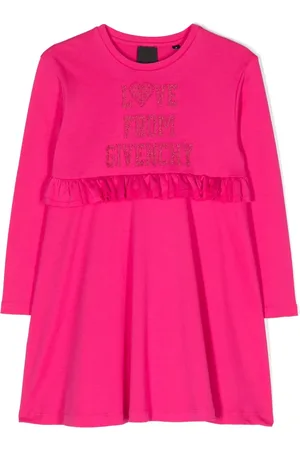 Givenchy Embellished-logo jersey dress