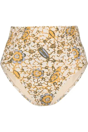 ULLA JOHNSON Zahara citrus-print bikini bottoms