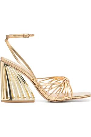 Cult Gaia Inka Mini 110mm leather sandals
