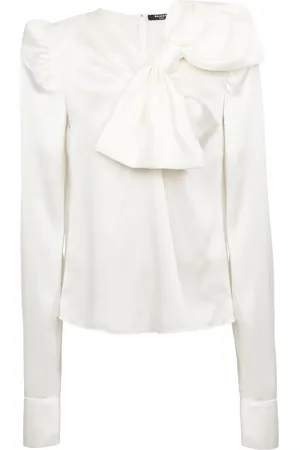 Balmain Bow-embellished blouse