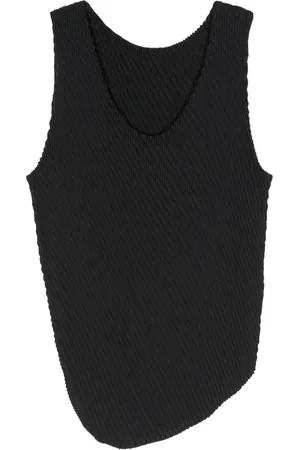 PLEATS PLEASE ISSEY MIYAKE Plissé-effect tank top