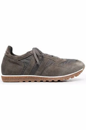 ALBERTO FASCIANI Panelled lace-up sneakers