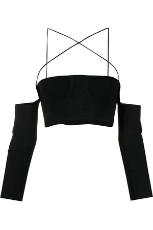AMBUSH Off-shoulder cropped top