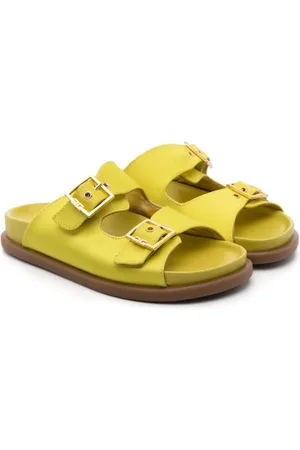 Elisabetta Franchi Buckled satin slides