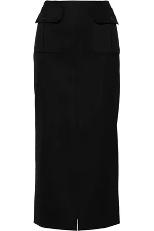 Chloé Gabardine maxi skirt