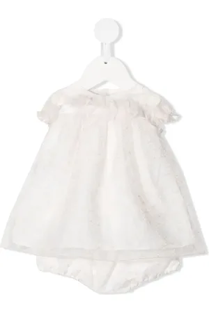 LA STUPENDERIA Floral lace dress set